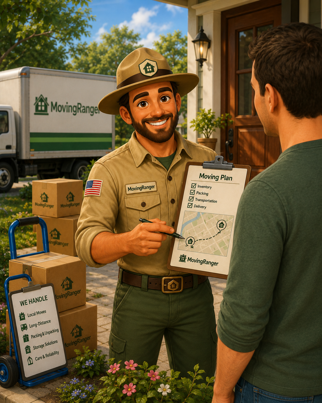 MovingRanger guide ready to help